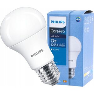Philips Żarówka LED CorePro LEDbulb ND 10-75W A60 E27 840 929002306608 14007420 8720169169074