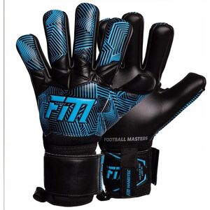 Football Masters Rękawice FM Varis X BLACK BLUE S955465 14014385 5906508762714