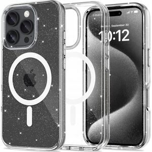 Tech-Protect TECH-PROTECT FLEXAIR HYBRID MAGSAFE IPHONE 16 PRO MAX GLITTER 14014395 5906302311453