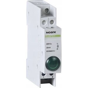 Noark Lampka sygnalizacyjna Noark 102443 230V AC/DC 1 zielona 14014457 8592765024442