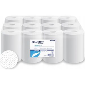 Karen Lucart Strong 14 CF - Ręcznik papierowy w roli mini, 2 warstwy, 55 m, celuloza - 12 rolek 14034448 5997603571004