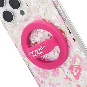 Case-Mate Kate Spade New York Magnetic Loop Grip - Uchwyt MagSafe na palec (Pom Pom Pink) 14038159 840171736250
