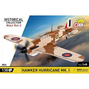 Cobi COBI 5866 Historical Collection WWII Samolot Hawker Hurricane Mk.1 138 klocków 14044143 5902251058661