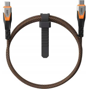 Kabel USB C2G UAG SRGE - kabel USB-C - USB-C, USB 3.2 Gen2 240W/20Gbps, 75 cm (black/orange) 14046364 840283916328