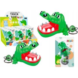 Breloczek LeanToys Brelok Z Gryzącym Krokodylkiem Dzwoneczek Zielony 14048079 5905991026464