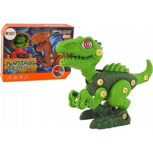 LeanToys Dinozaur Do Rozkręcania Majsterkowanie Zielony LEAN Toys 14048252 5905515352048