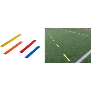 YakimaSport Znaczniki pola płaskie - pasy Czerwony 14049541 5903796714760