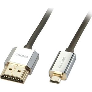 Kabel Lindy HDMI Micro - HDMI 2m srebrny (41682)