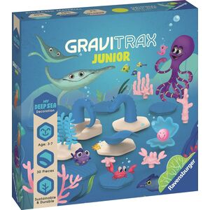 Ravensburger RAVENSBURGER GRAVITRAX JUNIOR takelių sistemos priedų rinkinys Ocean, 27400