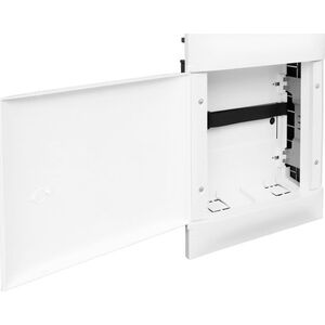 Legrand Rozdzielnica wnękowa Legrand Practibox s multimedia 135702 podtynkowa 2x12 modułów drzwi białe 14050705 3414972144261