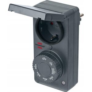 Brennenstuhl Brennenstuhl Timer mit Dämmerungssensor mechan. IP44 anthr. 14055814 4007123667253