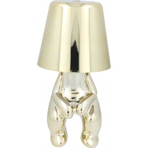 OEM Lampka nocna GOLD MAN Art Deco siedzący (wzór 2) MLTL 14060071 5903396269189