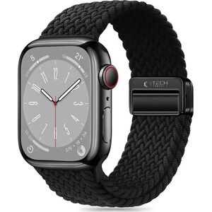 Tech-Protect Pasek Tech-Protect Nylonmag Apple Watch 4/5/6/7/8/9/SE/Ultra 1/2 42/44/45/49mm Black 14061749 5906302312764