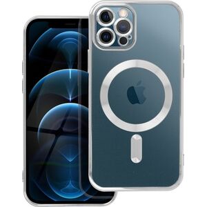 OEM Futerał ELECTRO MAG COVER kompatybilny z MagSafe do IPHONE 12 Pro srebrny 14064296 5903396208720