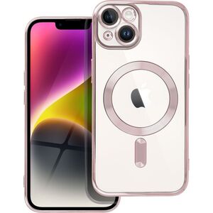 OEM Futerał ELECTRO MAG COVER kompatybilny z MagSafe do IPHONE 14 złoty róż 14064310 5903396209048