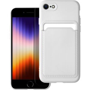 OEM Futerał CARD CASE do IPHONE 7 / 8 / SE 2020 / SE 2022 biały 14064348 5903396153587