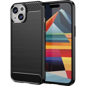OEM Futerał CARBON do IPHONE 15 czarny 14064366 5903396211997