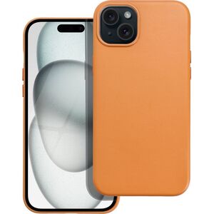 OEM Futerał LEATHER MAG COVER kompatybilny z MagSafe do IPHONE 15 Plus pomarańczowy 14064812 5903396222429
