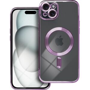 OEM Futerał ELECTRO MAG COVER kompatybilny z MagSafe do IPHONE 15 Plus fioletowy 14064824 5903396228292
