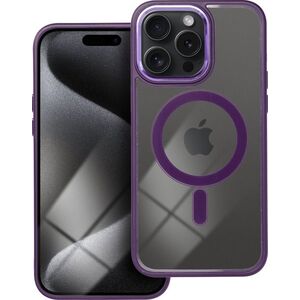 OEM Futerał COLOR EDGE MAG COVER kompatybilny z MagSafe do IPHONE 15 Pro Max fioletowy 14065072 5903396221484