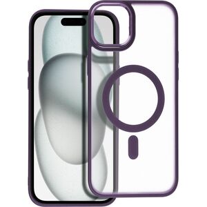OEM Futerał MATTE MAG COVER kompatybilny z MagSafe do IPHONE 15 Plus fioletowy 14065082 5903396221729