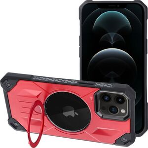 OEM Futerał ARMOR MAG COVER kompatybilny z MagSafe do IPHONE 12 Pro Max czerwony 14065114 5903396219276