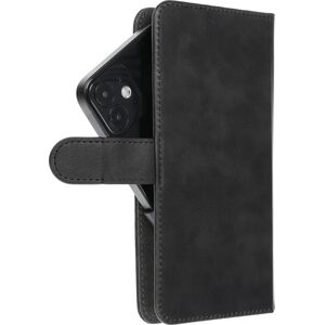 OEM Kabura uniwersalna COMMON Book rozmiar L do IPHONE 6 PLUS / 7 PLUS / 8 PLUS / XS MAX / 11 PRO MAX / SAMSUNG S20 FE / S21 FE / S10 PLUS / A10 / A32 / A54 / XIAOMI 12 LITE / HUAWEI P30 PRO czarna 14065179 5903396209772