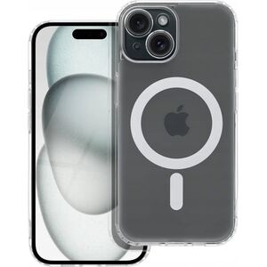 OEM Futerał FROST MAG COVER z ochroną aparatu kompatybilny z MagSafe do IPHONE 14 Pro Max transparentny 14066065 5903396276743