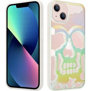 OEM ETUI SKULL IPHONE 12 / 12 PRO, HOLO WHITE / BIAŁY 14066530 5901313079460