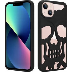 OEM ETUI SKULL IPHONE 14 PLUS, MATT BLACK / CZARNY 14066534 5901313079569