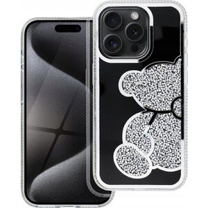 OEM Futerał TEDDY BEAR do IPHONE 15 Pro srebrny 14067035 5903396295775