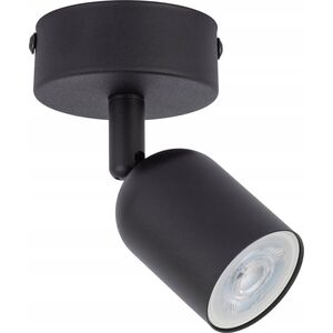 Lampa sufitowa TKKRYWULT Tk Lighting Top 4781 plafon lampa sufitowa 1x10W GU10 czarny 14067961 5901780547813