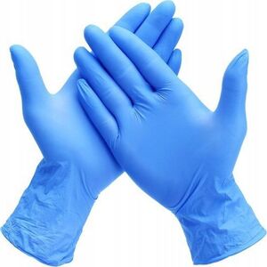 Rękawice nitrylowe, EASYCARE, 100 szt., rozmiar L, niebieskie 14077096 5907996823017