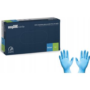 Rękawice nitrylowe, EASYCARE, 100 szt., rozmiar XL, niebieskie 14077114 5907996823031