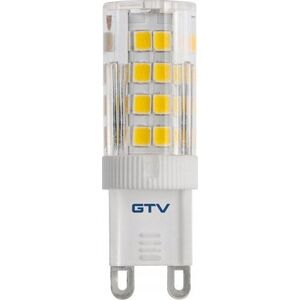GTV Żarówka LED GTV LD-G9P5WE0-30 GTV 5W G9 capsule 220-240V AC 3000K ciepła biała 400lm 360° 14082005 5902801328879