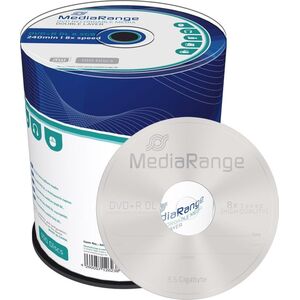 MediaRange MediaRange DVD+R 8.5GB 100pcs 8x Double Layer 14084617 4260057126238