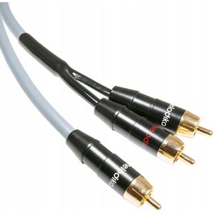 Melodika Melodika MDSWY120G Kabel do subwoofera typu Y (RCA-2xRCA) Gunmetal - 12m 14084915 5907609006905