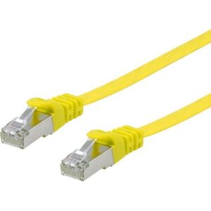 Equip Equip Patchkabel Cat6A  U/FTP 2xRJ45 10.00m gelb  Flach LSZH 14085921 4015867224823