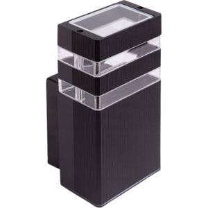 Kinkiet ECOLIGHT2 Eco Light OE-2C EC79027 kinkiet zewnętrzny lampa ścienna ogrodowa IP54 1X35W GU10 230V czarna 14091242 5901986790273