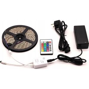 Taśma LED ECOLIGHT2 Ecolight EC79406 zestaw LED taśma 5050 5m ze sterownikiem RGB i zasilaczem 12V 14091520 5901986794066