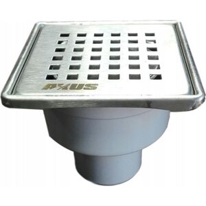 Alkotest 11318 KRATKA ŚCIEKOWA AXUS PION FI 50, 360ST., BLOKADA ODOROWA, RUSZT NIERDZEW. MAT 100X100MM, BLISTER Z ZAWIESZKĄ // S.KRAT-A.10X10-PIO-50/NI/MAT 14096381 5907726013183