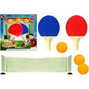 LeanToys Zestaw do Tenisa Stołowego Paletki Siatka Piłeczki LEAN Toys 14100346 5905884454213