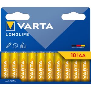 Varta Varta Batterie LONGLIFE  AA  NEU        10St. 14103134 4008496067633