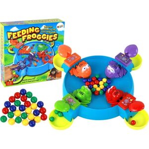 LeanToys Gra Zręcznościowa Głodne Żabki Nakarm Żabkę Kulki 14103813 5905991001836