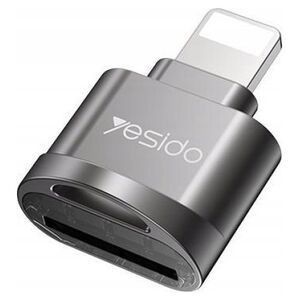 Yesido yesido GS18 Czytnik Kart OTG Lightning - Micro SD, BLACK / CZARNY 14115295 6971050266354