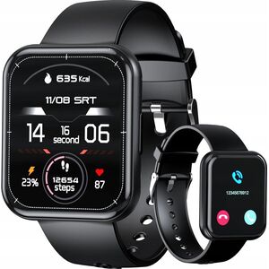 Smartwatch Choetech Smartwatch Choetech WT001 z funkcją odbierania połączeń IP67 - czarny 14127396 6932112104991