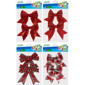 Craft with Fun OZDOBA BN KOKARDA MIX 2SZT CF 12/144 14128004 5904335883107
