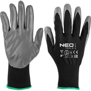 Neo Rękawice robocze, poliester pokryty ntrylemx, 4131X, rozmiar 8 14131034 5907558477825