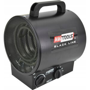 AWTools AW NAGRZEWNICA ELEKTRYCZNA TUBA  3KW  /BLACK LINE 14135679 5903678624477