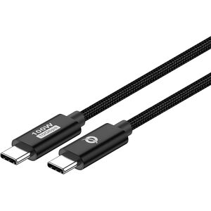 Kabel USB Conceptronic CONCEPTRONIC Kabel USB-C 3.0 -> C St/St 2.00m 5A  10Gbps sw 14137502 4015867237915